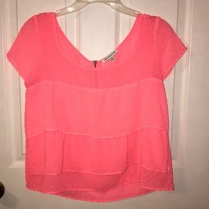 Bright Pink Blouse